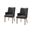 Albert Dining Chair Set Of 2 In Charcoal