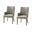 Albert Dining Chair Set Of 2 In Grey