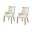 Albert Dining Chair Set Of 2 In Ivory