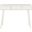 Albus Distressed White 3-Drawer Console Table