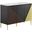 Alchemist 48 Inch Single Sink Bathroom Vanity In White Black