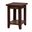 Alder Grove Chairside Table In Tobacco