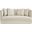 Alder Velvet Loveseat In Cream Velvet