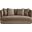 Alder Velvet Loveseat In Taupe
