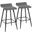 Ale Fixed Height Counter Stool Set of 2 In Grey