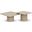 Alessia Coffee Table Set Of 2 In Latte Taupe