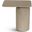 Alessia End Table In Latte Taupe