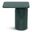 Alessia End Table In Obsidian Green