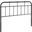 Alessia Full Metal Headboard In Black