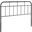 Alessia Full Metal Headboard In Gray