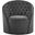 Alessio Velvet Accent Chair In Grey