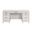 Alexander 66 Inch Executive Desk In White
