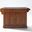 Alexandria Stainless Steel Top Full Size Kitchen Island/Cart In Cherry