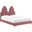 Alexandria Tufted Performance Velvet Twin Platform Bed In Dusty Rose