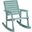 Alexei Beach House Blue Rocking Chair