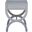 Alexis Grey Lacquer 1 Drawer Side Table
