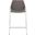 Alexis Matte Ash Gray Mid Century Counter Stool