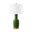 Alia Lamp Without Shade In Dark Green