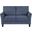 Aliana Loveseat In Blue