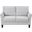 Aliana Loveseat In Gray