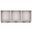 Alice Quartz Gray Wall Shelf with Storage Compartments