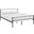 Alina Brown Queen Platform Bed Frame