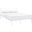 Alina White Queen Platform Bed Frame