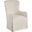Laguna Aliso Upholstered Host Chair with Casters In Table Rock 01-0934-885-01