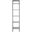 Allaire 5 Tier Leaning Etagere in Honey Brown