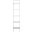 Allaire 5 Tier Leaning Etagere in White