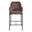 Allegra Counter Stool Set of 2 In Brown and Black