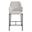 Allegra Counter Stool Set of 2 In White and Black