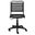 Allison Bungie Flat Low Back Office Chair In Black
