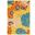 Allur 2' x 3' Contemporary Indoor Rug In Yellow and Multicolor