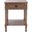 Allura 1 Drawer Accent Table in Brown