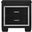 Allura Black Nightstand