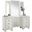 Allura White Vanity Dresser w/Mirror