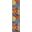 Aloha 2' x 6' Outdoor Rug In Navy Multi