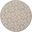 Aloha 7'10" x 7'10" Round Contemporary Rug In Ivory Grey