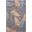 Aloha Modern 2'8" x 4' Modern Rug In Blue and Rose