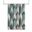 Alpine Cotton Printed Shower Curtain In Aqua