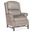 Alta High Leg Reclining Lounger In Cement