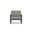 Alto Club Chair In Canvas Charcoal and Slate