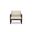 Alto Club Chair In Canvas Flax and Black