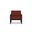 Alto Club Chair In Canvas Henna and Black