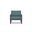 Alto Club Chair In Cast Lagoon and Slate