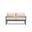 Alto Loveseat In Canvas Flax and Slate