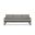 Alto Sofa In Canvas Charcoal and Black