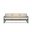 Alto Sofa In Canvas Flax and Black