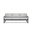 Alto Sofa In Cast Silver and Black